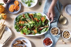 Warm Kale & Salmonish™ Salad